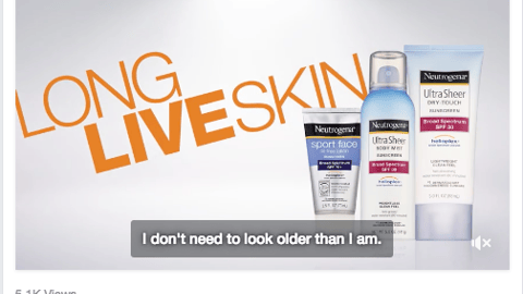 CVS Neutrogena 'SPF 30+ Every Day' Facebook Update